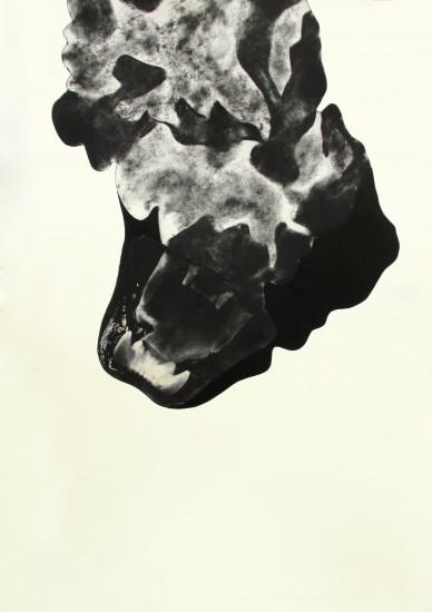 Naturelat XII | korund, przedruk | 66x96cm